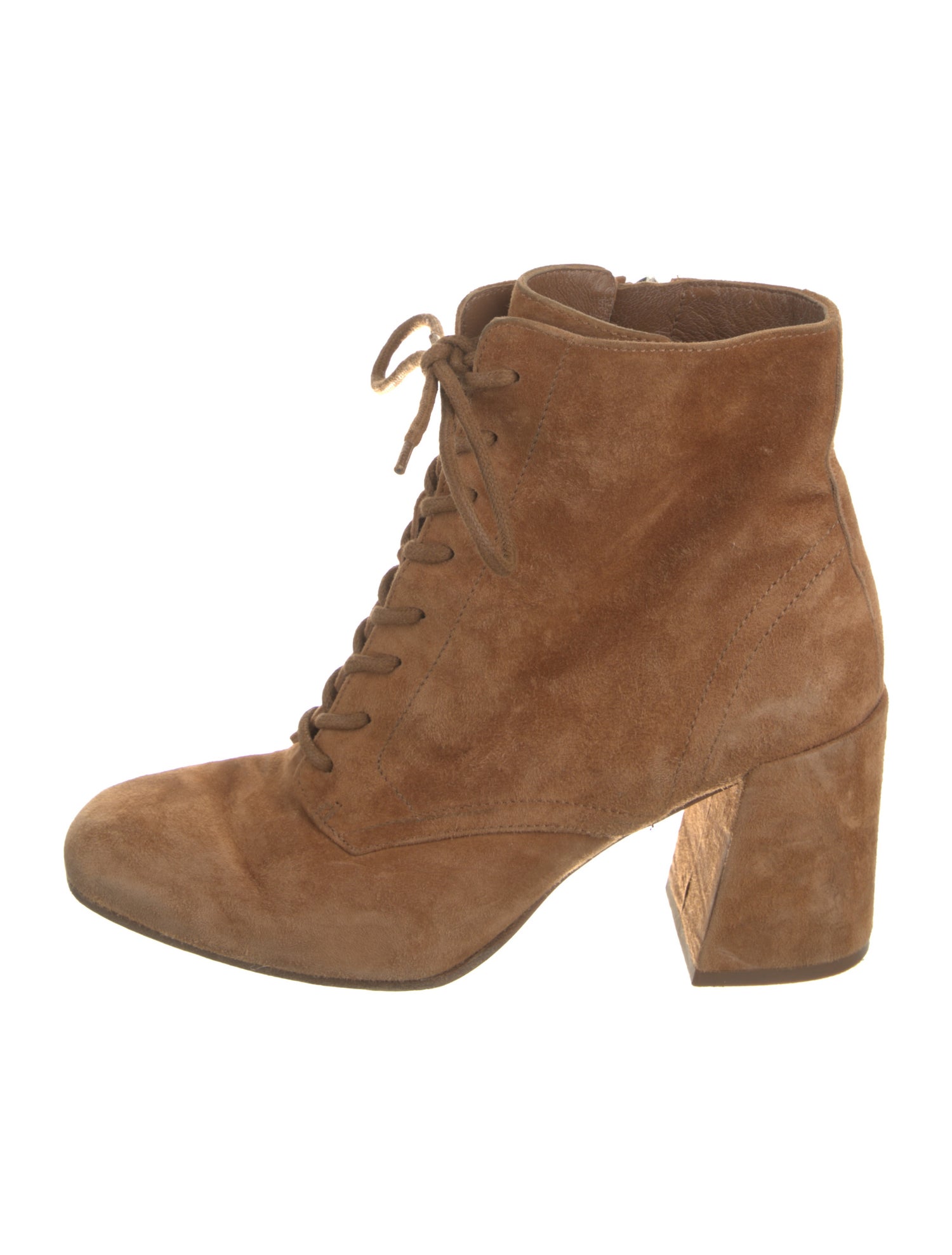 Vince Suede Lace-Up Boots
