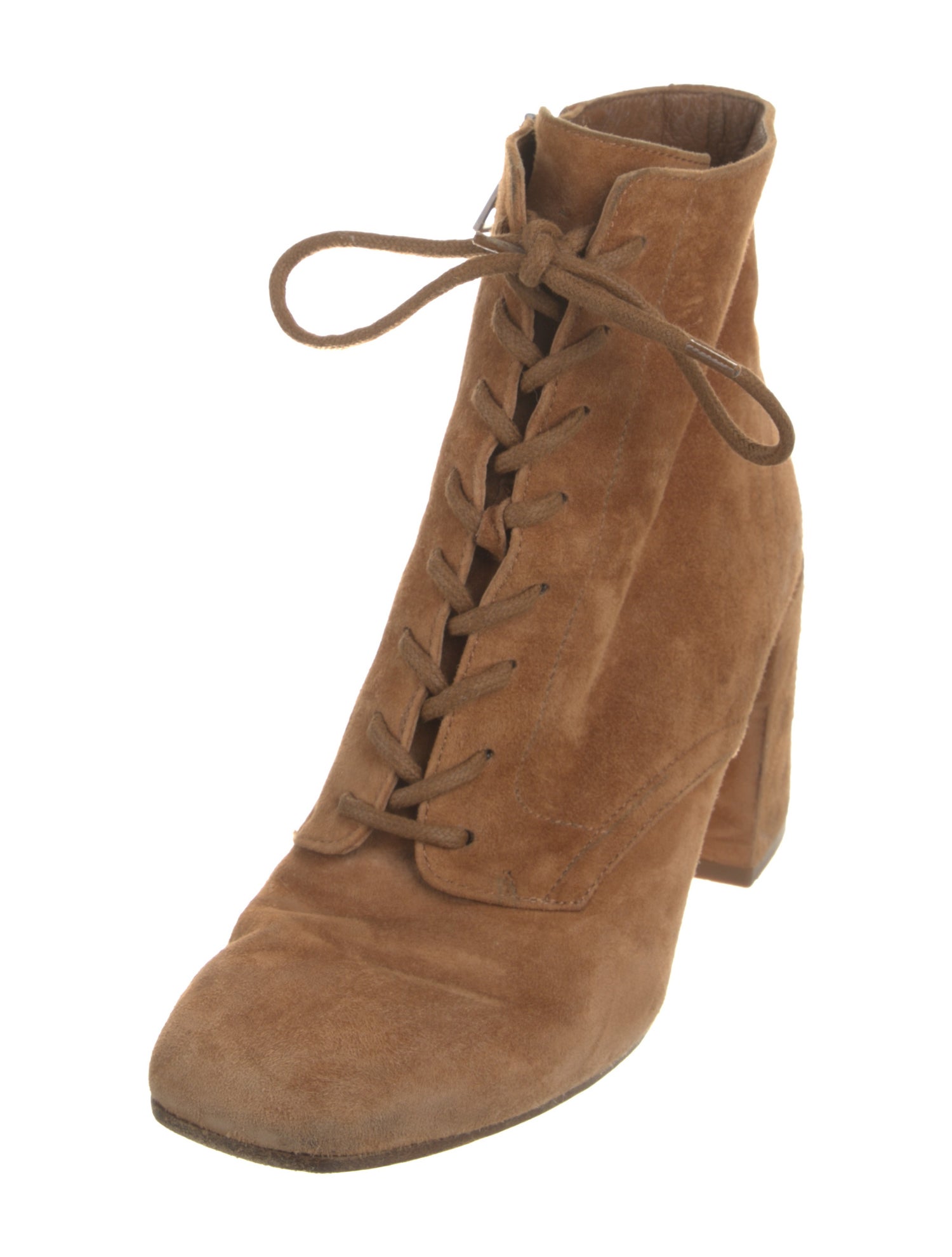 Vince Suede Lace-Up Boots