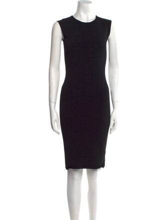 Vince Crew Neck Knee-Length Dress