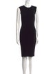Vince Crew Neck Knee-Length Dress