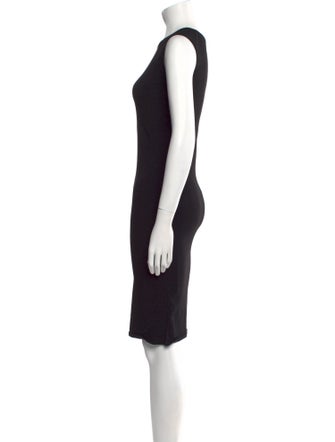 Vince Crew Neck Knee-Length Dress