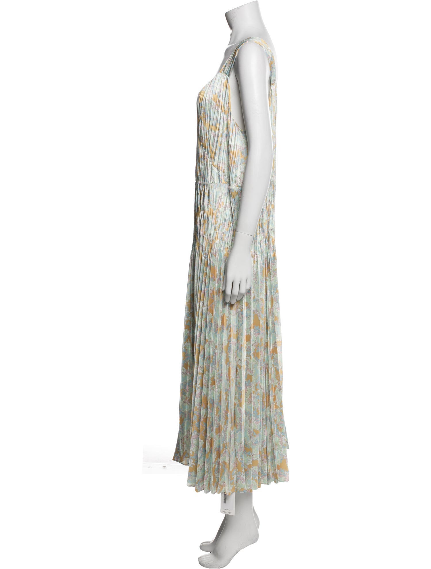 Vince Printed Long Dress w/ Tags