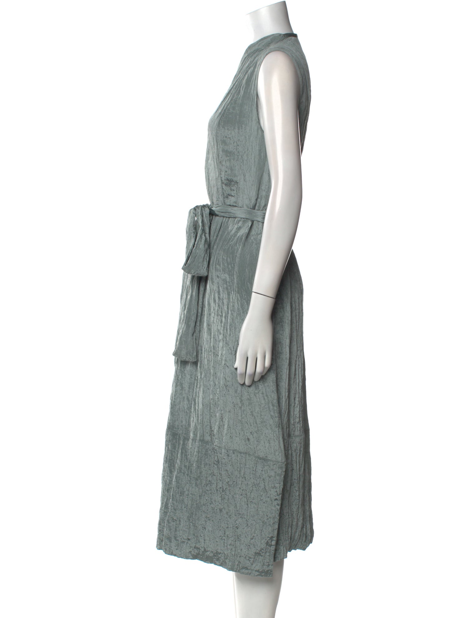 Vince V-Neck Midi Length Dress