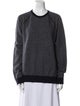 Vince Wool Colorblock Pattern Sweater