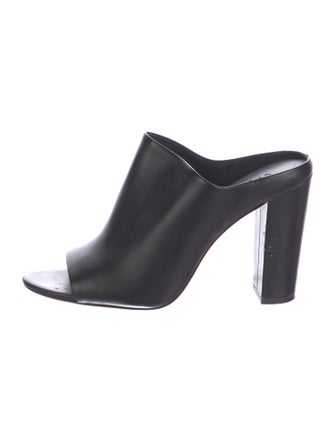 Vince Leather Slides