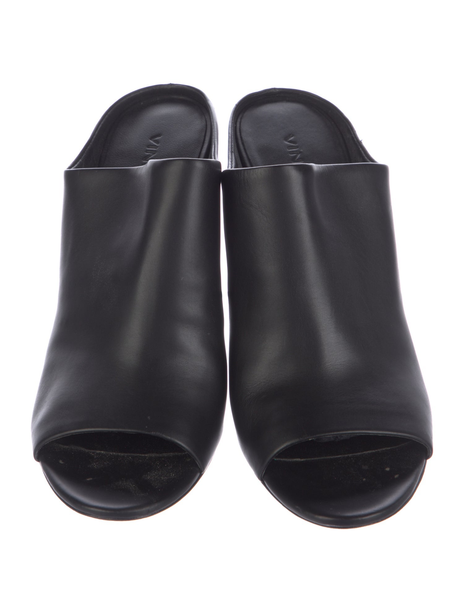 Vince Leather Slides