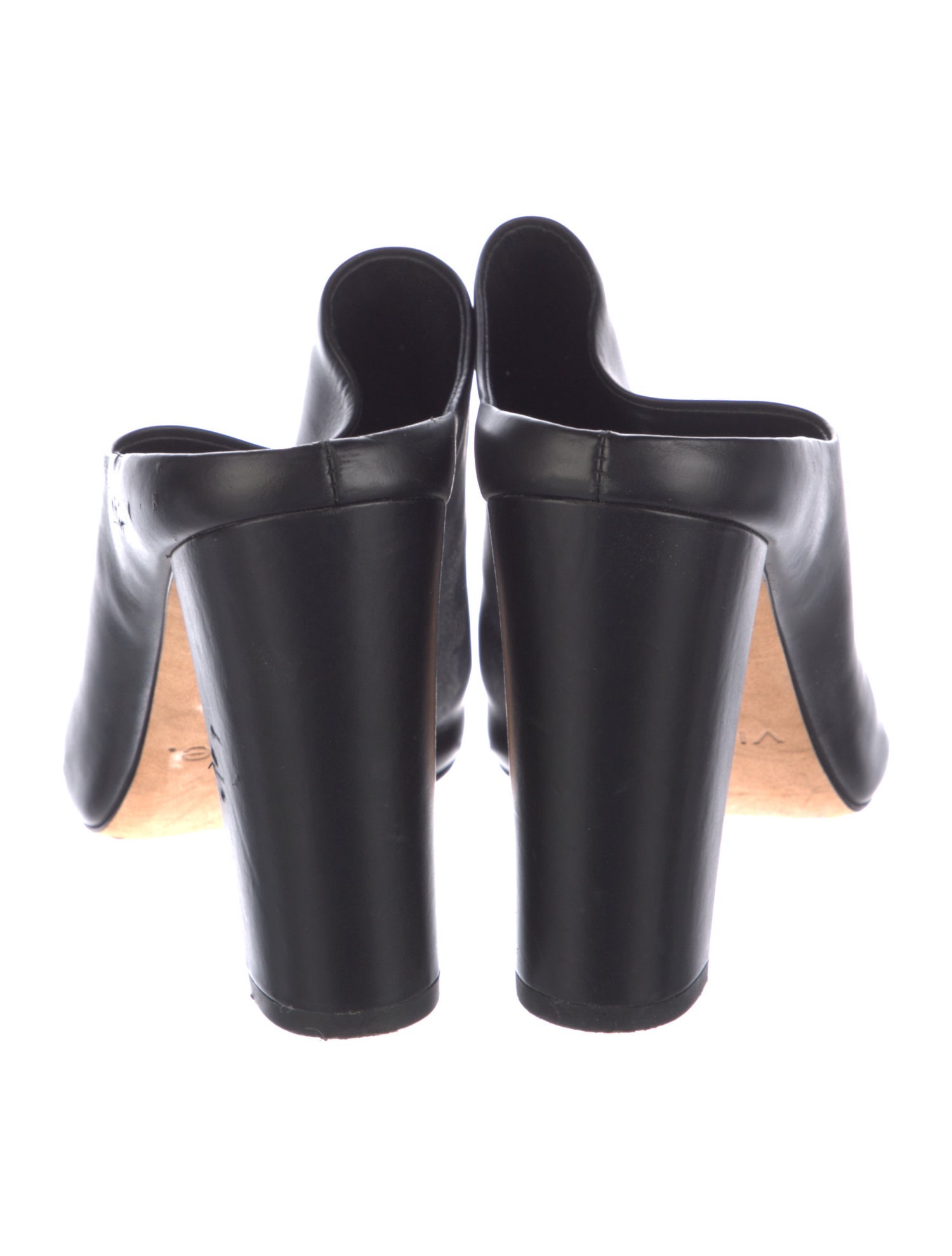 Vince Leather Slides