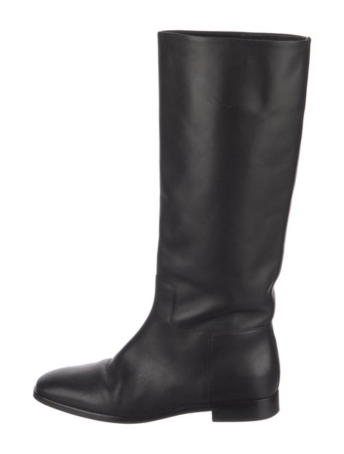 Vince Leather Riding Boots