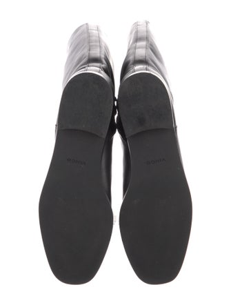 Vince Leather Riding Boots