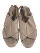 Vince Leather Slingback Sandals
