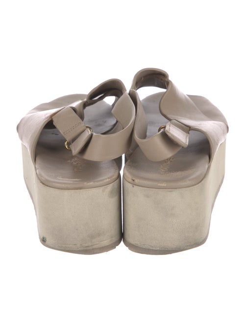 Vince Leather Slingback Sandals