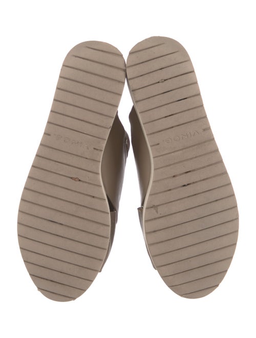 Vince Leather Slingback Sandals