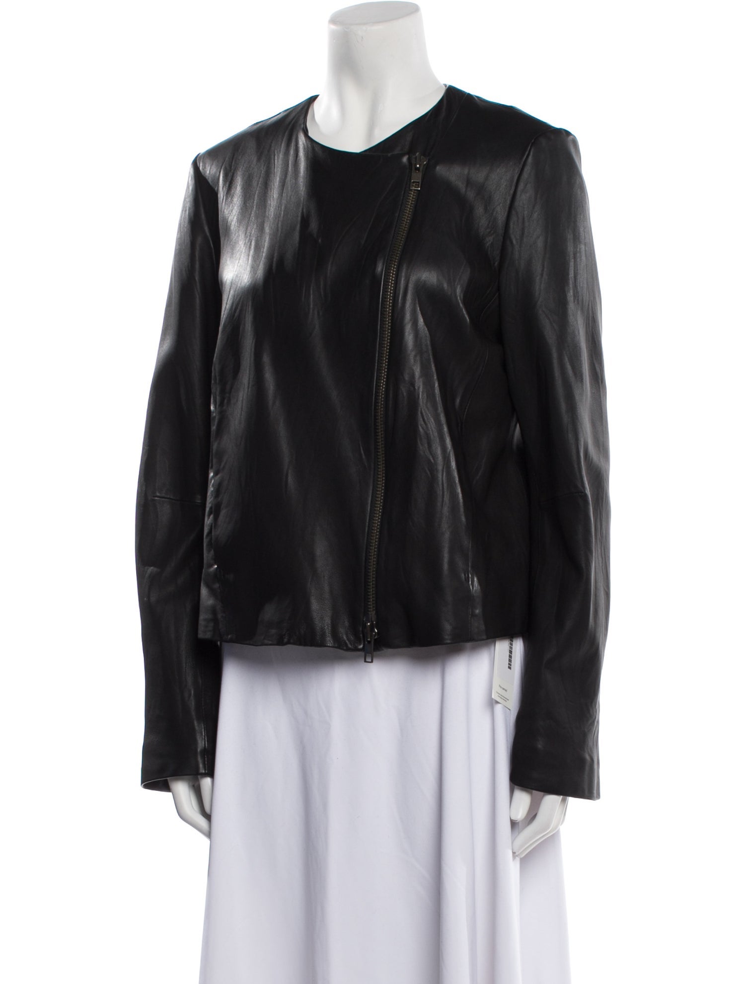 Vince Lamb Leather Evening Jacket