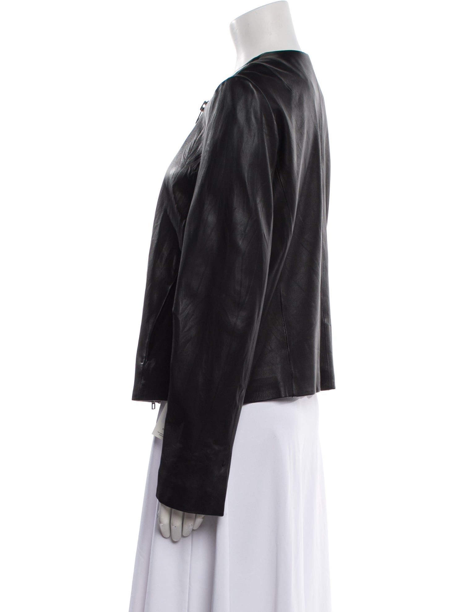 Vince Lamb Leather Evening Jacket