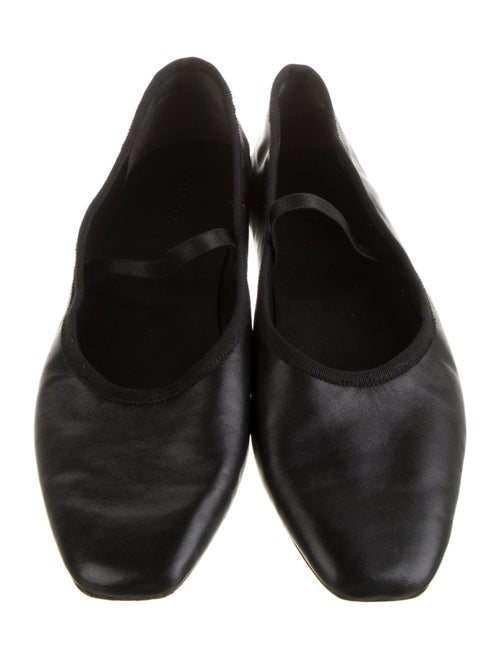 Vince Leather Ballet Flats