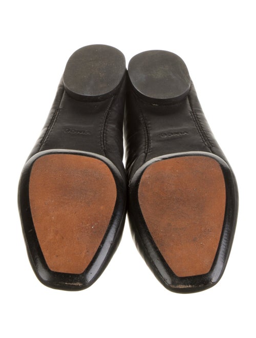 Vince Leather Ballet Flats