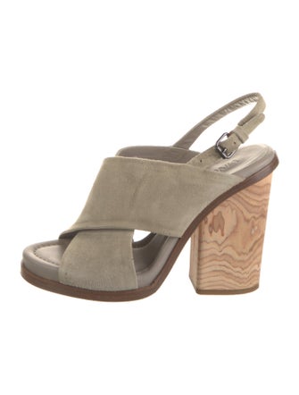 Vince Suede Slingback Sandals