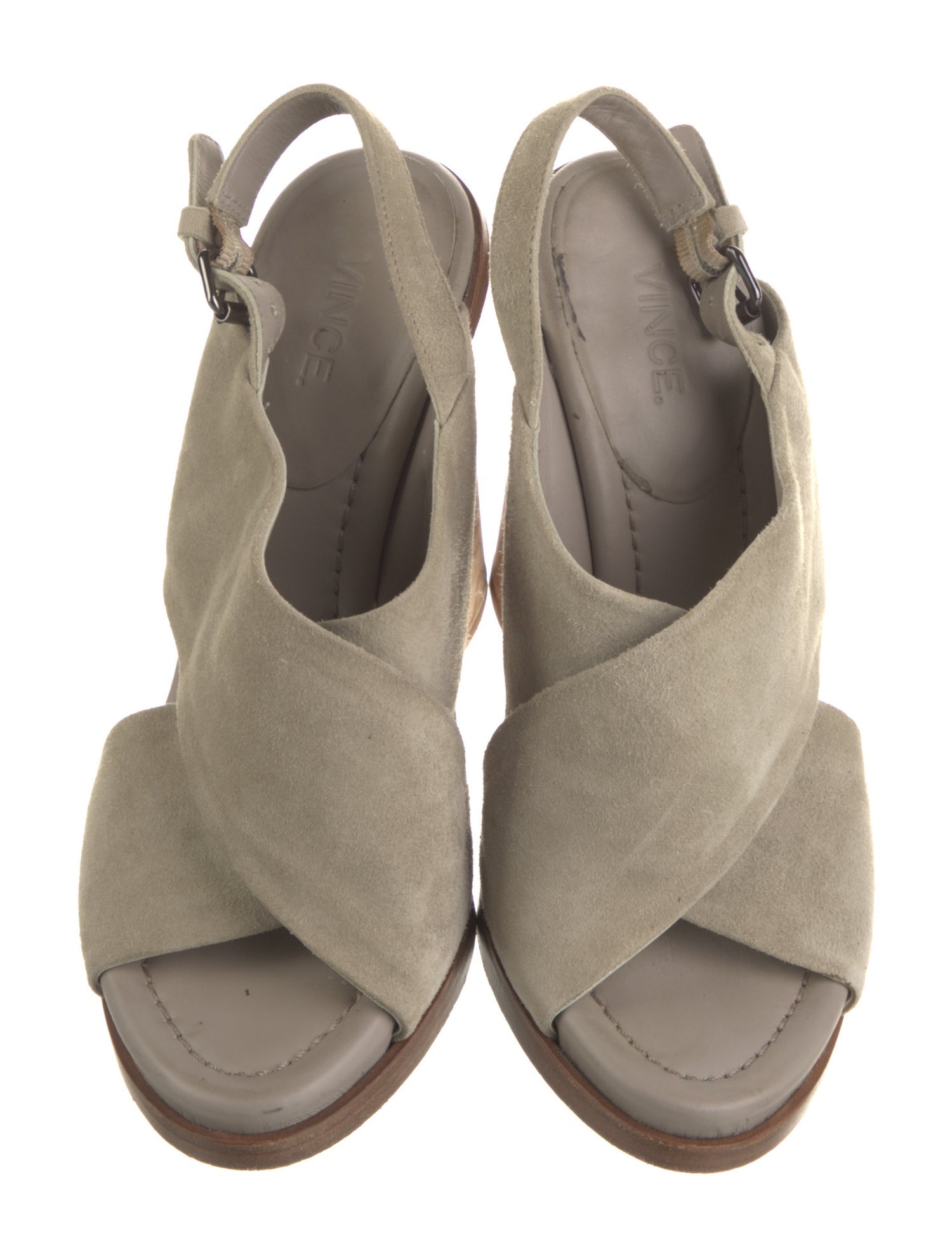 Vince Suede Slingback Sandals