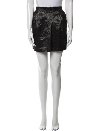 Vince Pleated Accents Mini Skirt
