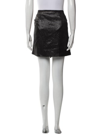 Vince Pleated Accents Mini Skirt