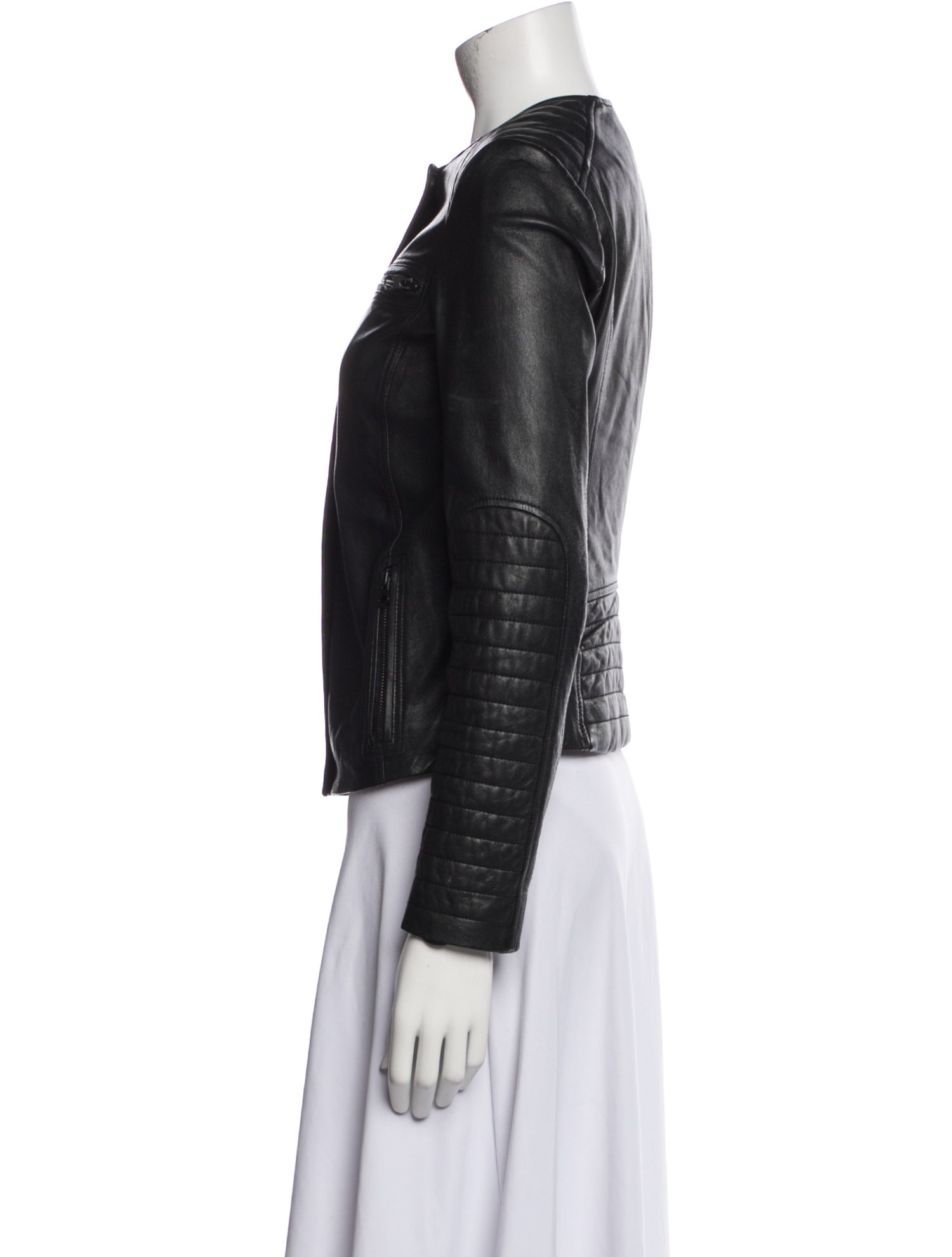 Vince Leather Biker Jacket