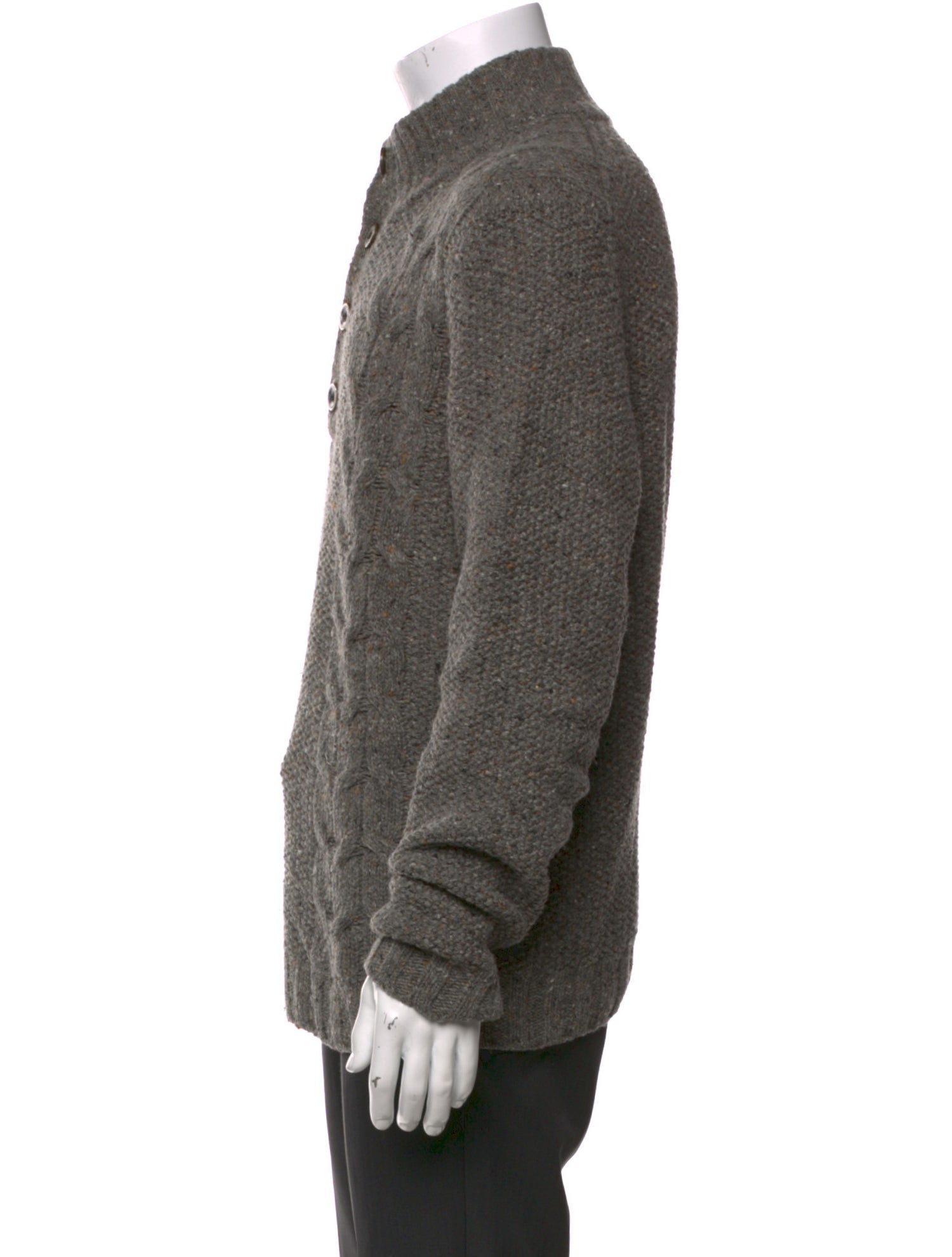 Vince Wool Turtleneck Polo Sweater