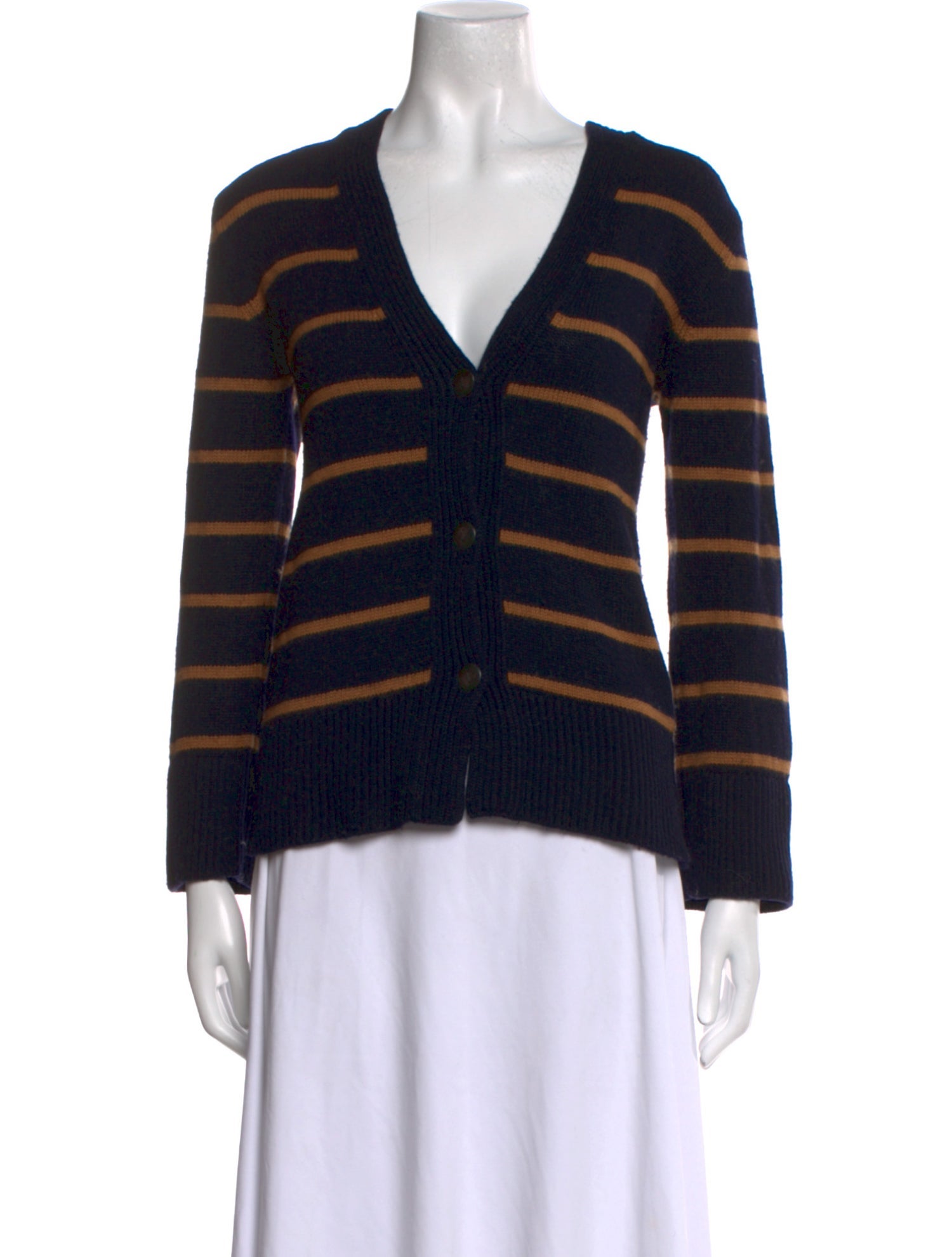 Vince Wool Striped Sweater