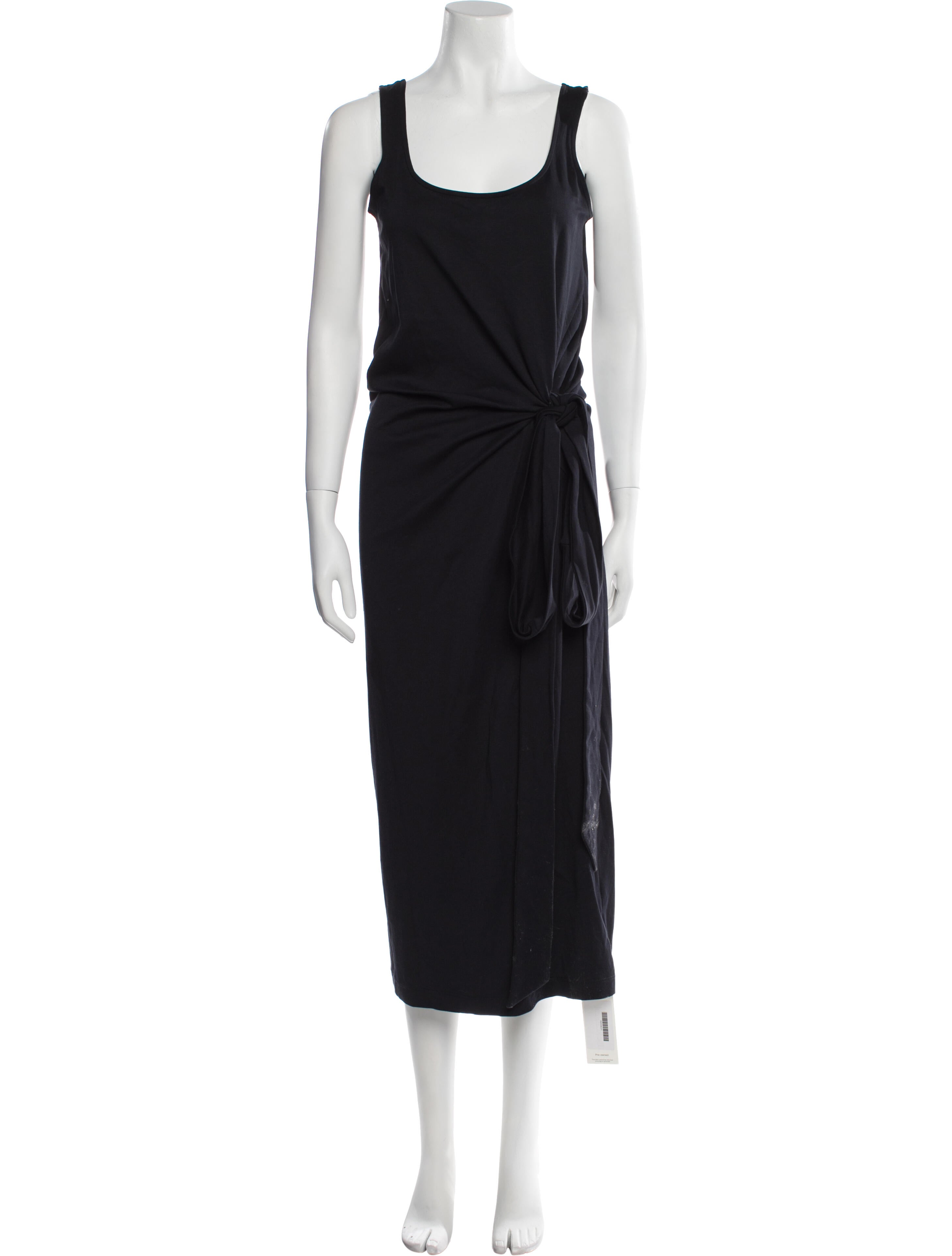 Vince Scoop Neck Long Dress