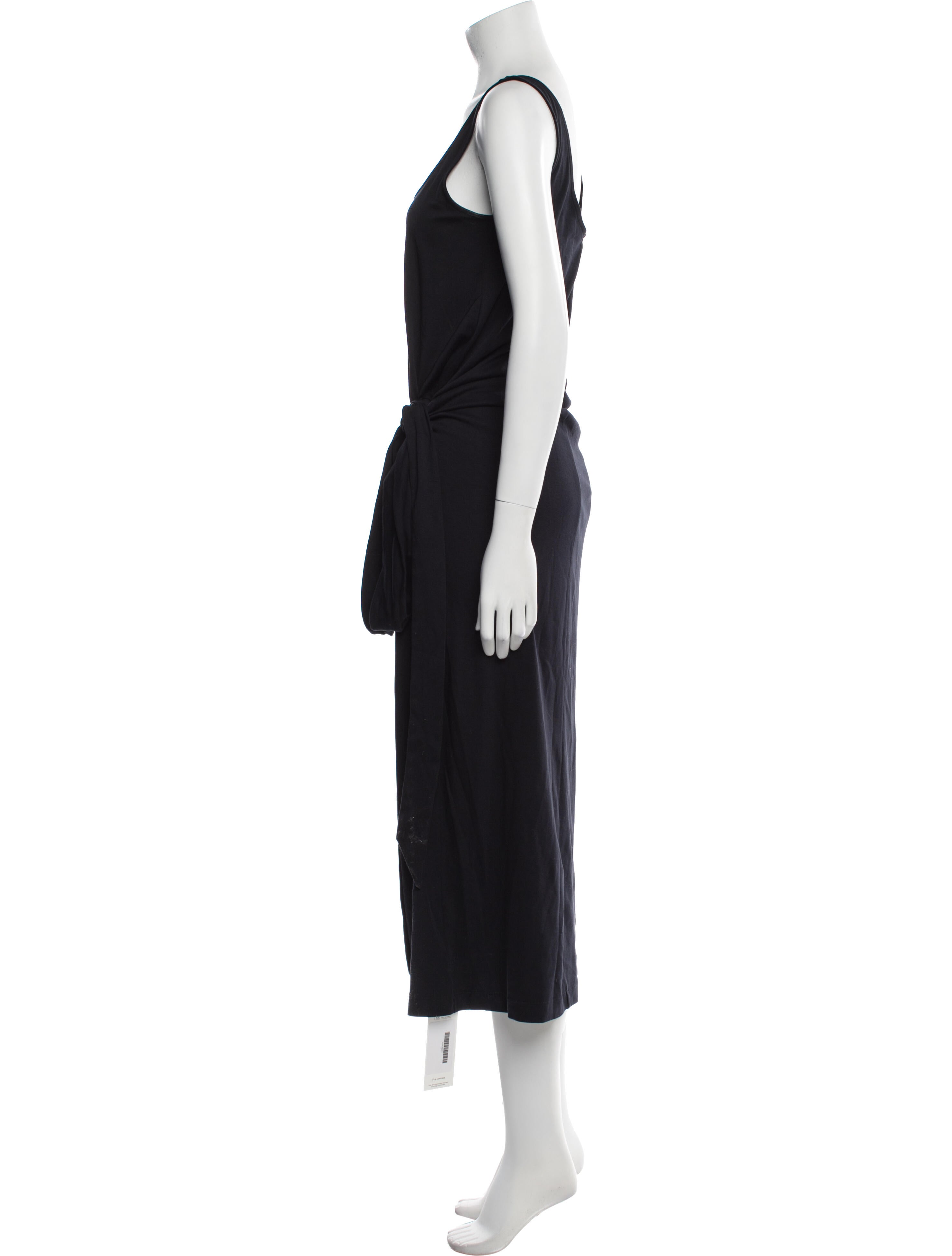 Vince Scoop Neck Long Dress