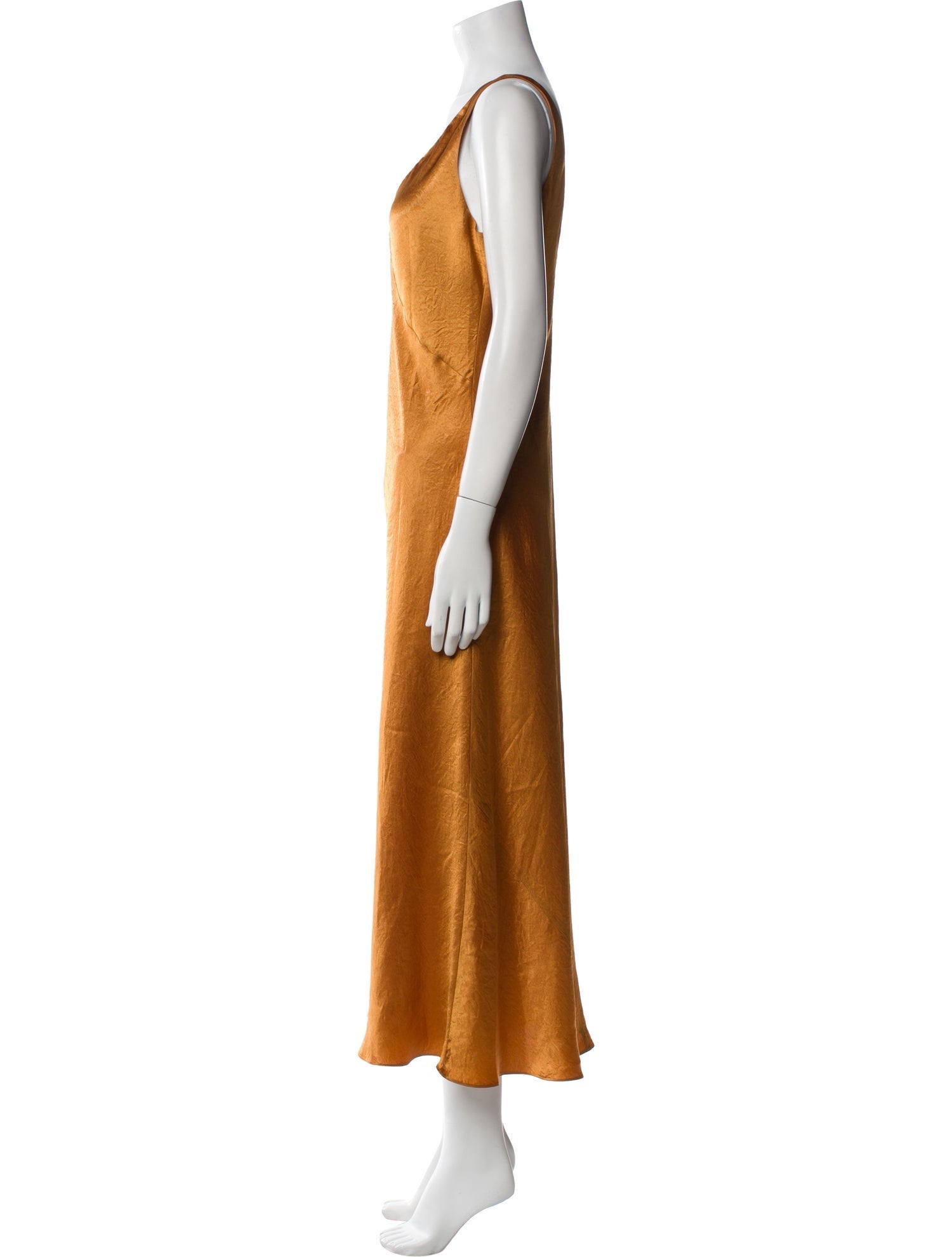 Vince V-Neck Long Dress