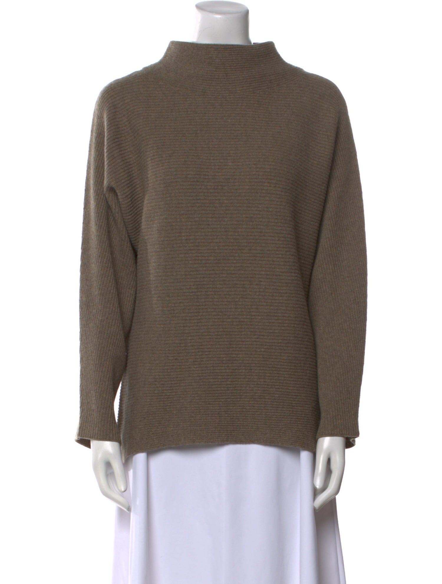 Vince Merino Wool Mock Neck Sweater