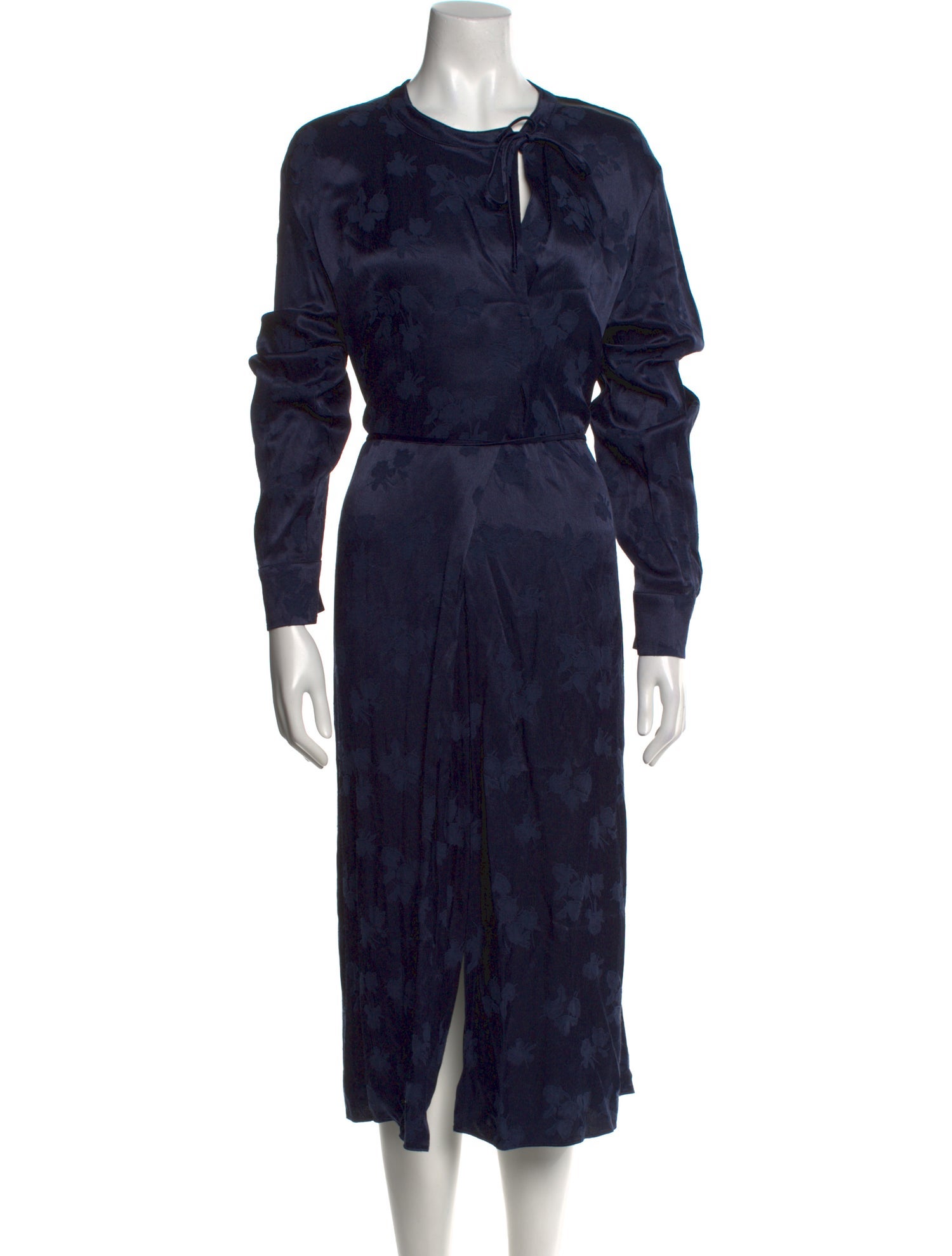 Vince Printed Midi Length Dress