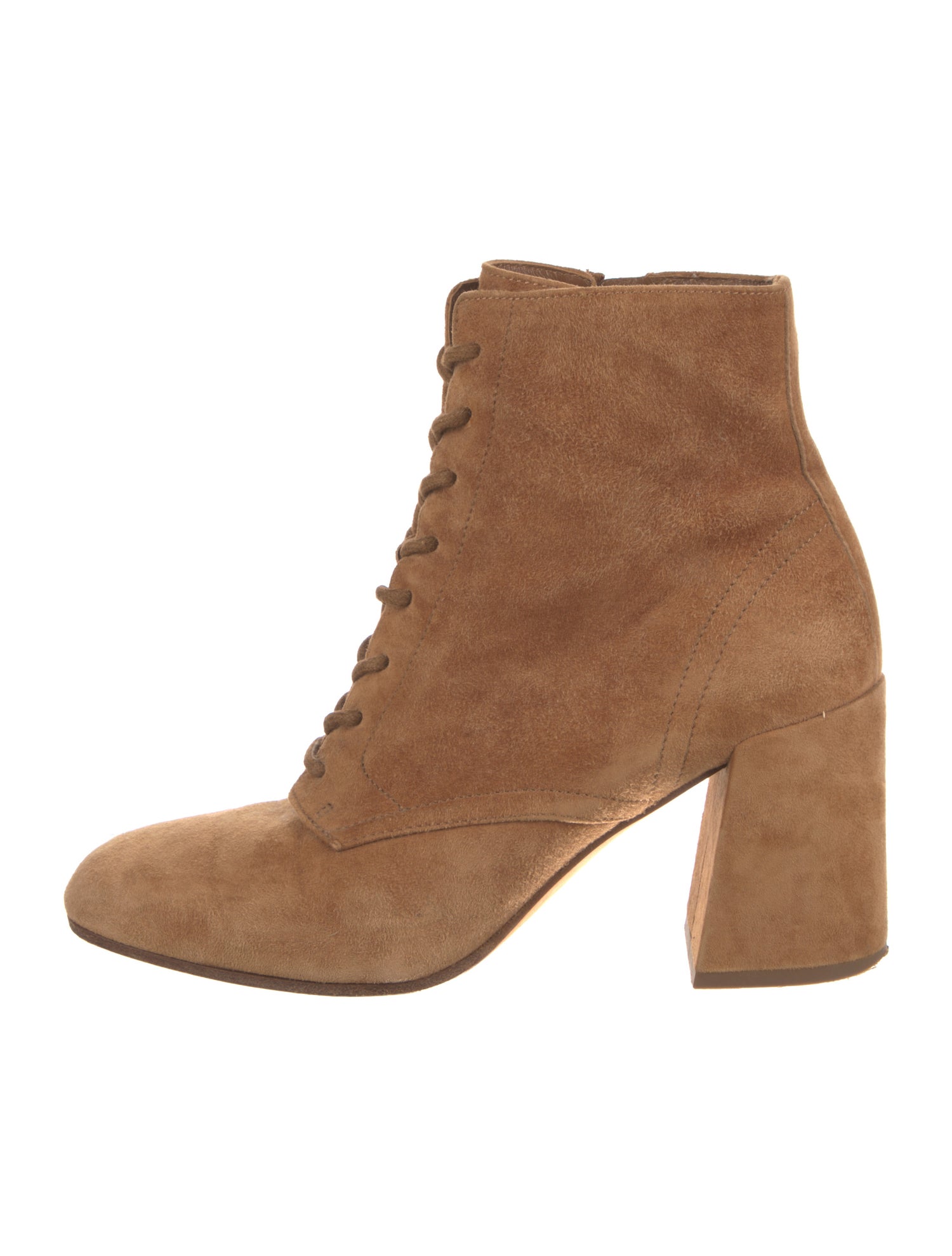 Vince Suede Lace-Up Boots