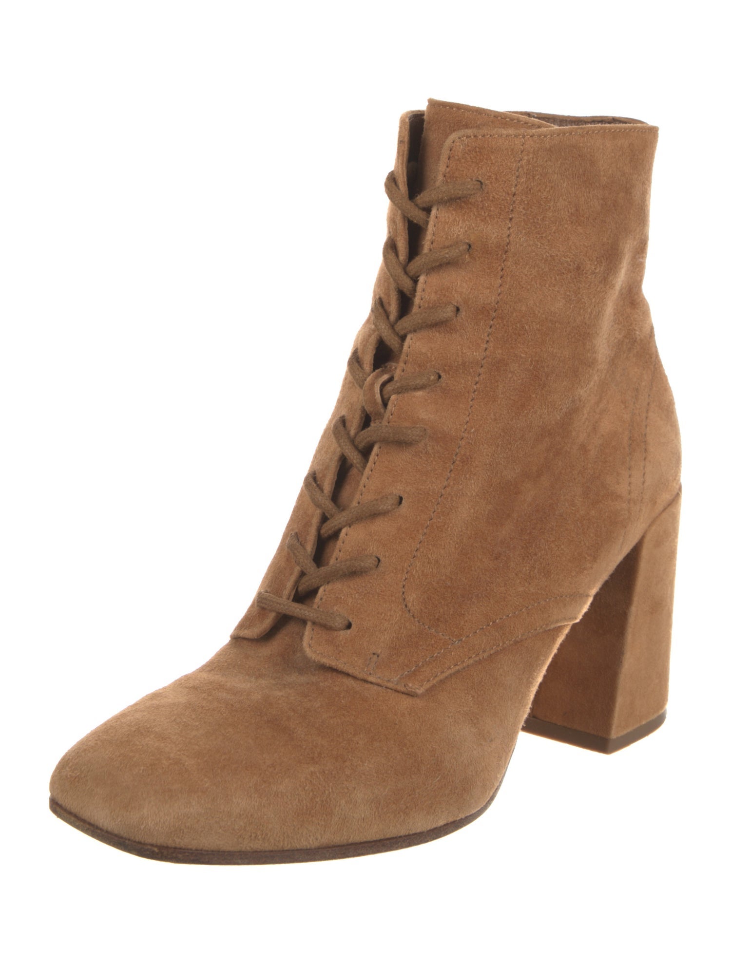Vince Suede Lace-Up Boots