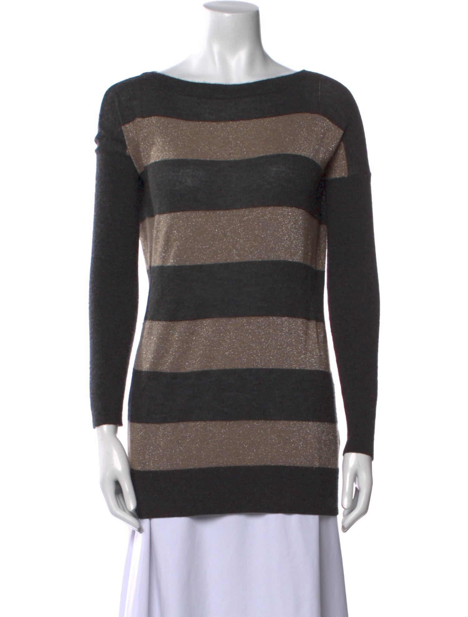 Vince Cashmere Striped Sweater