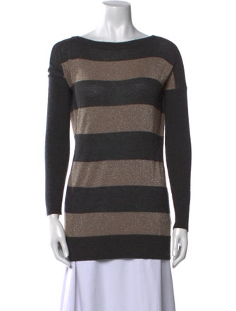 Vince Cashmere Striped Sweater