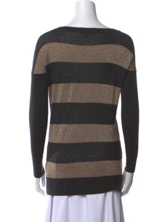 Vince Cashmere Striped Sweater
