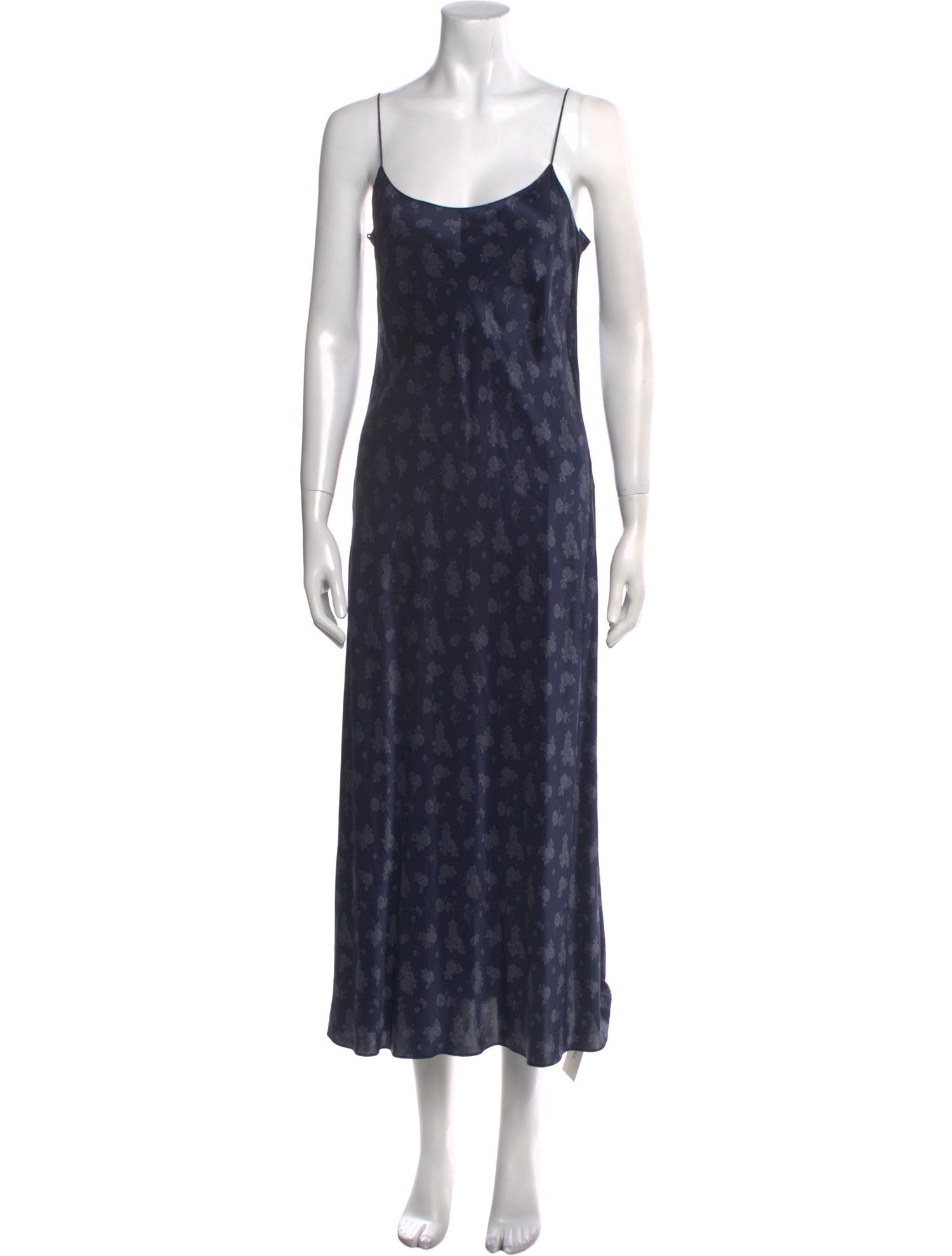Vince Silk Long Dress