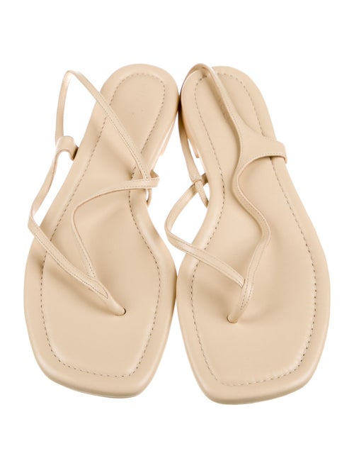 Vince Leather Slingback Sandals