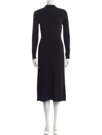 Vince Turtleneck Midi Length Dress
