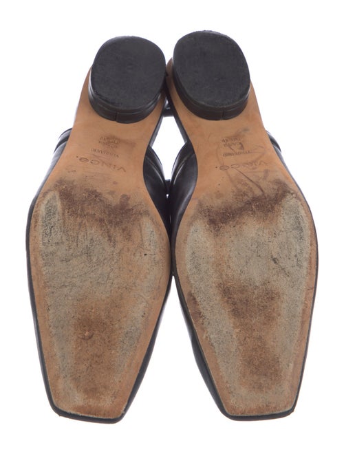 Vince Leather Slingback Flats