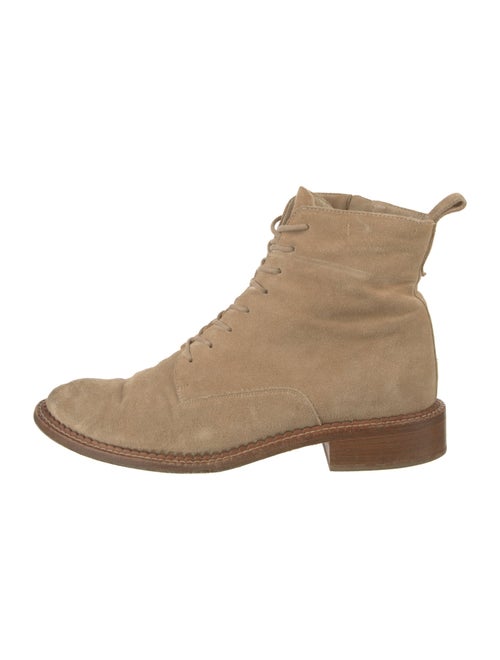 Vince Suede Combat Boots