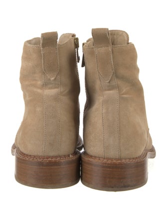 Vince Suede Combat Boots