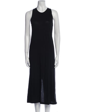 Vince Crew Neck Long Dress