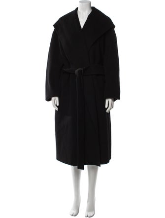 Vince Wool Faux Fur Coat