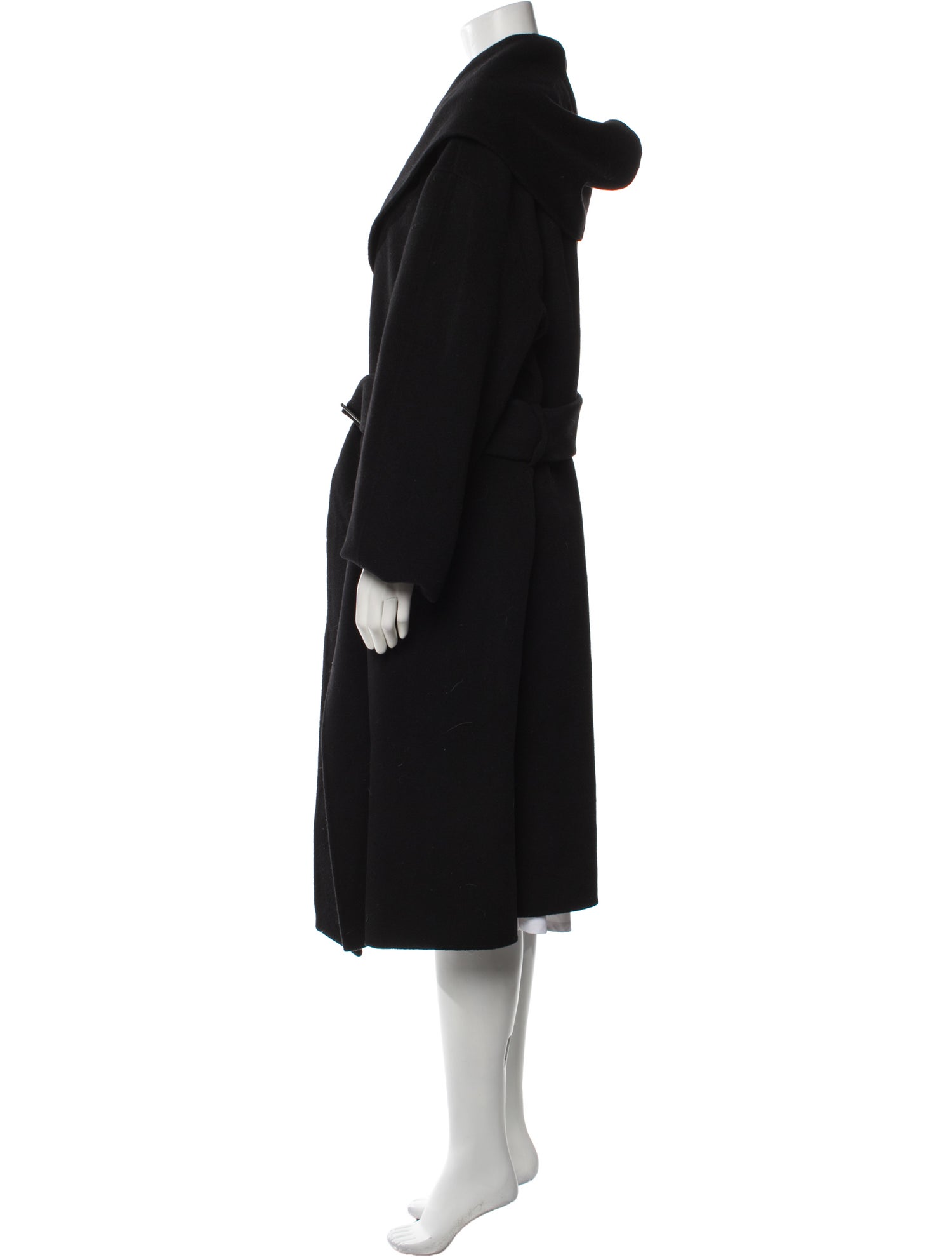 Vince Wool Faux Fur Coat