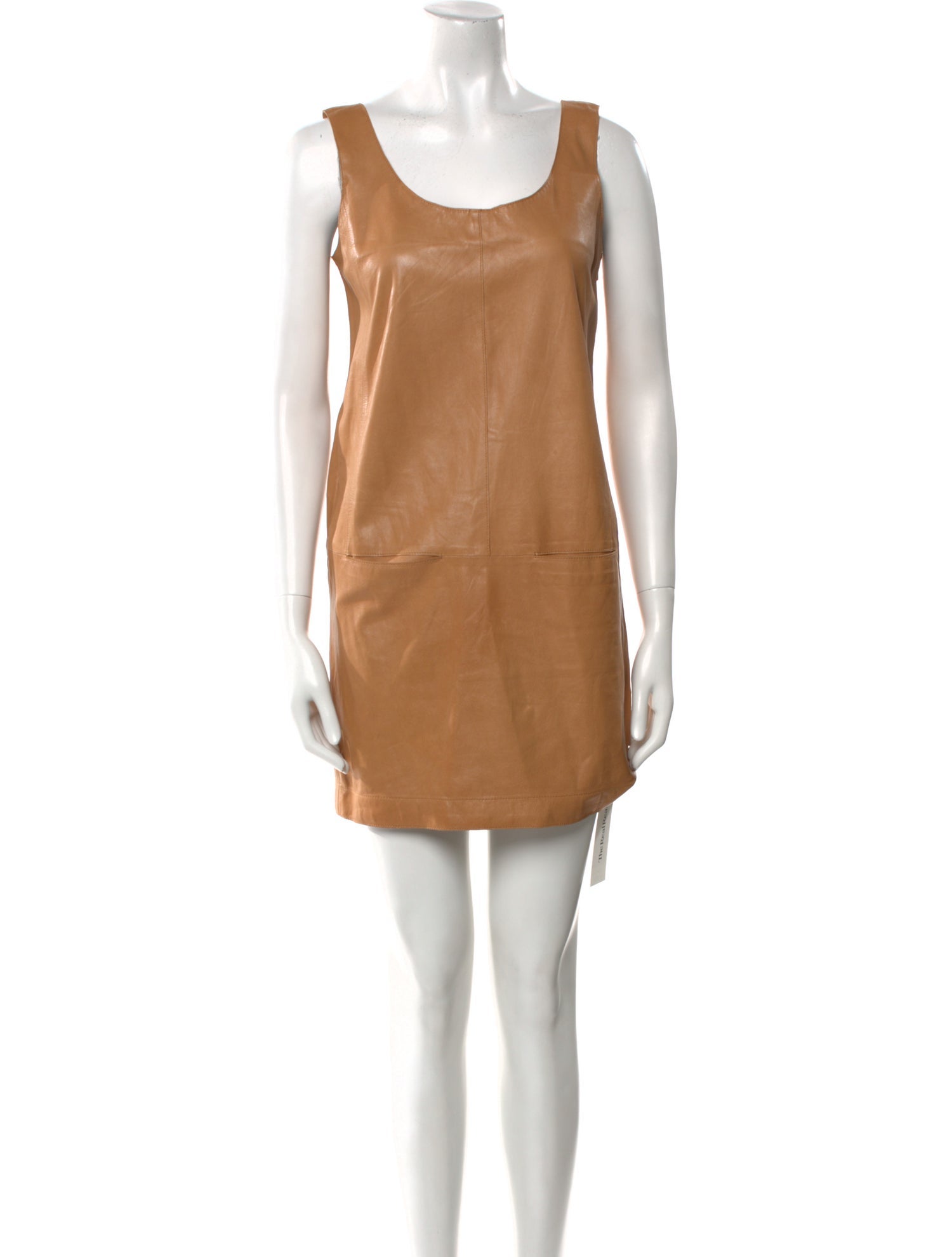 Vince Leather Mini Dress