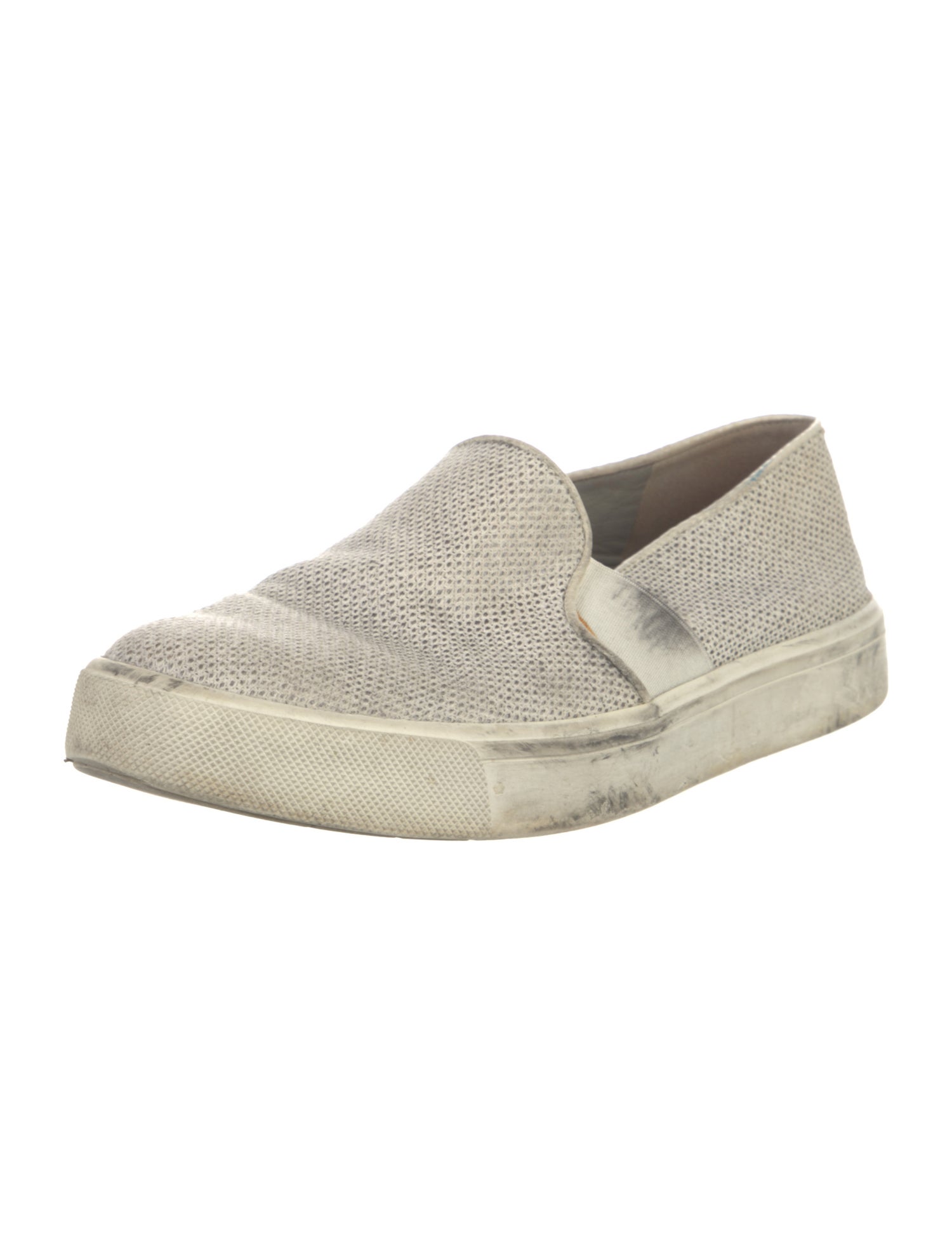 Vince Leather Printed Espadrilles