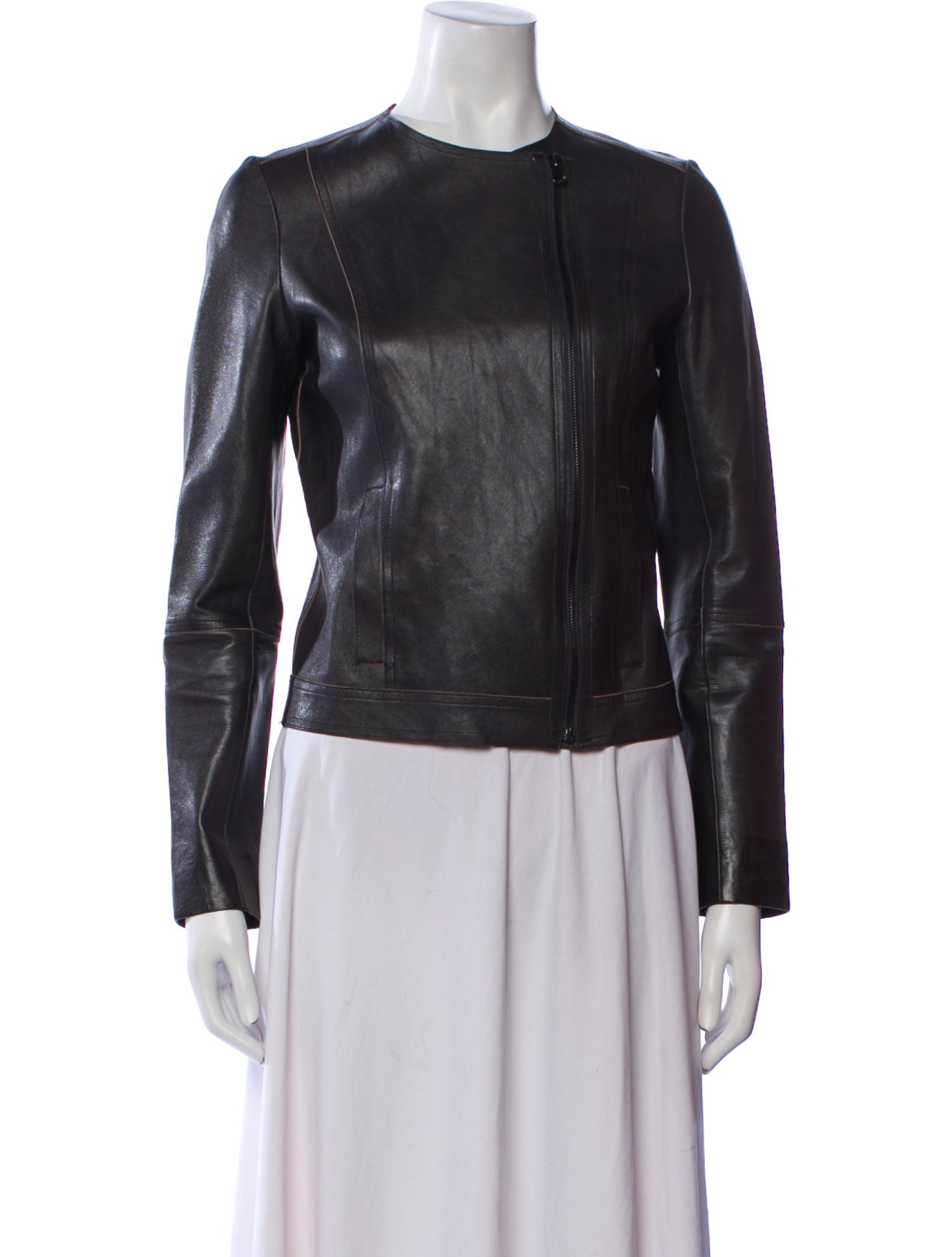 Vince Leather Biker Jacket