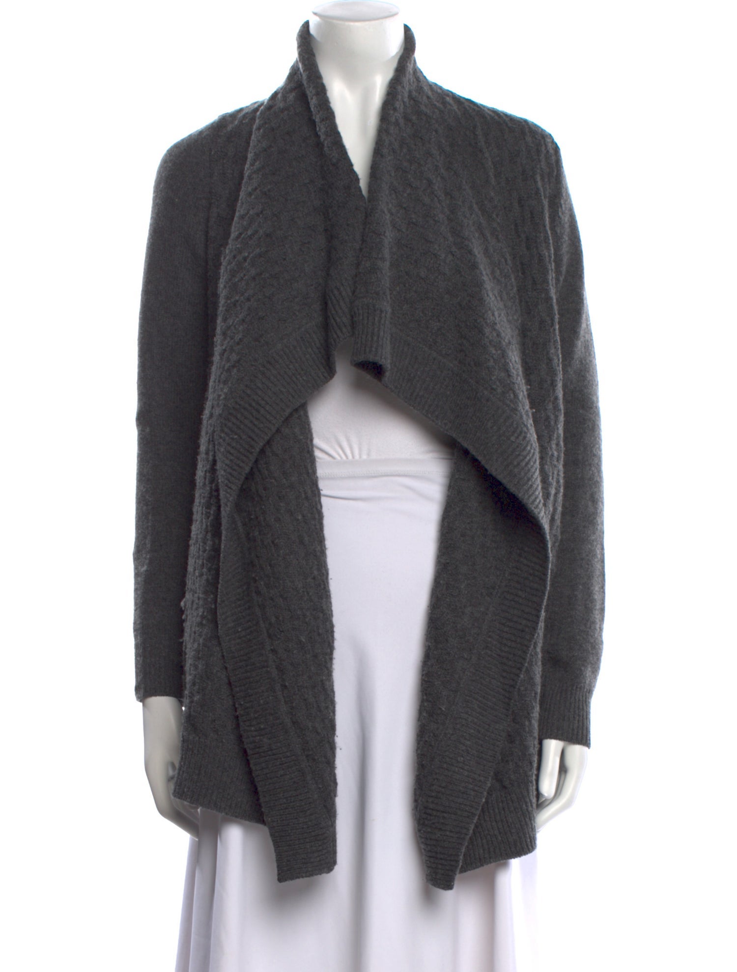 Vince Wool Open Front Sweater